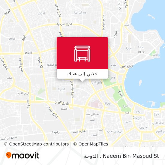 خريطة Naeem Bin Masoud St.