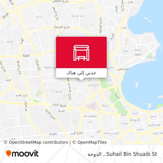 خريطة Suhail Bin Shuaib St.