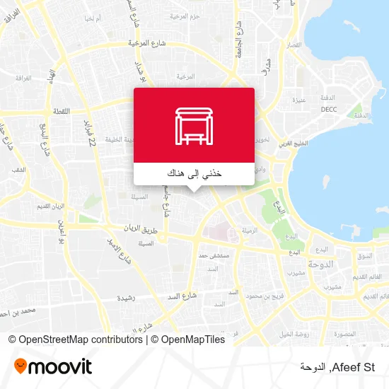خريطة Afeef St