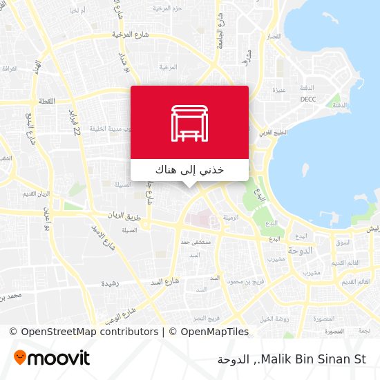خريطة Malik Bin Sinan St.