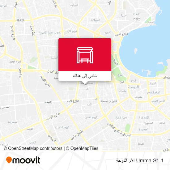 خريطة Al Umma St. 1