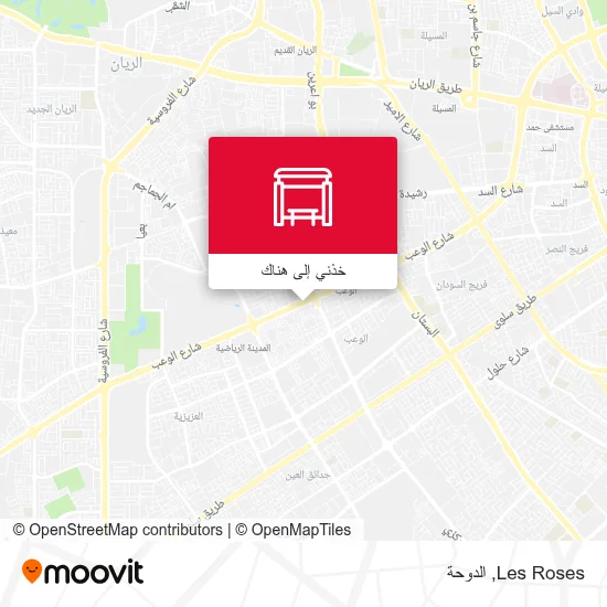 خريطة Les Roses
