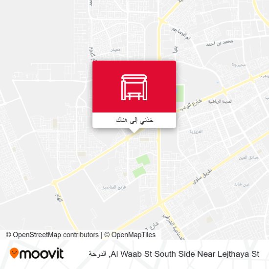 خريطة Al Waab St South Side Near Lejthaya St