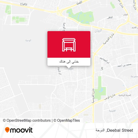 خريطة Deebal Street