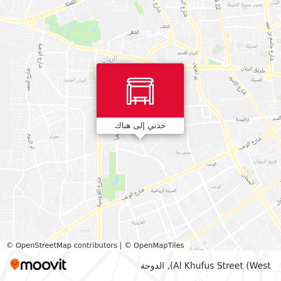 خريطة Al Khufus Street (West)