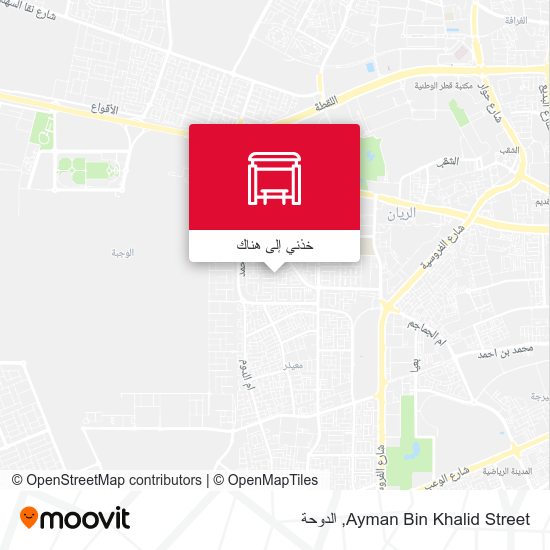 خريطة Ayman Bin Khalid Street