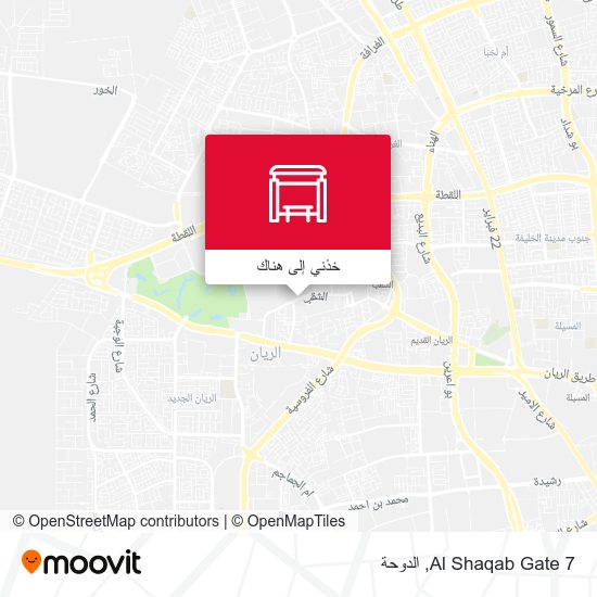 خريطة Al Shaqab Gate 7