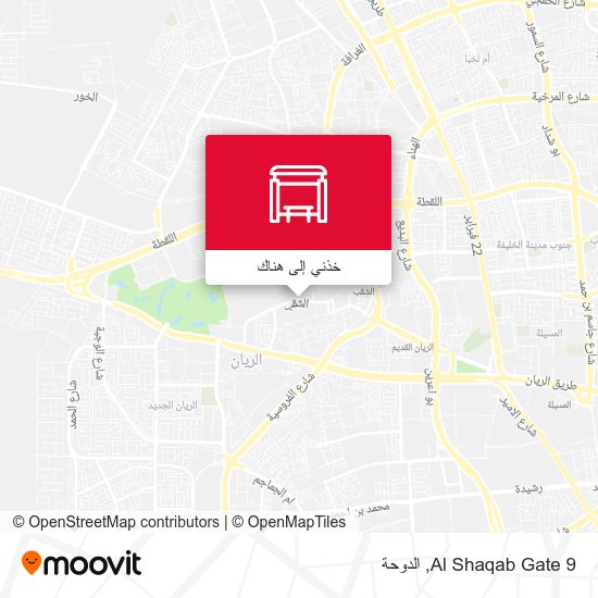 خريطة Al Shaqab Gate 9