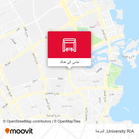 خريطة University R/A