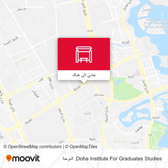 خريطة Doha Institute For Graduates Studies