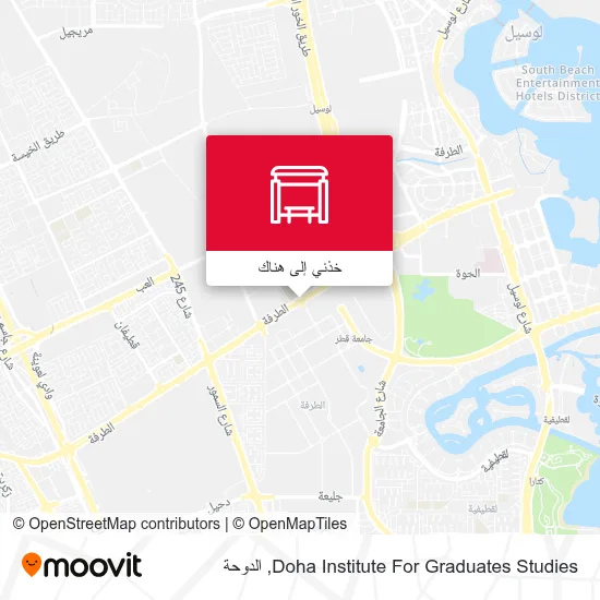 خريطة Doha Institute For Graduates Studies