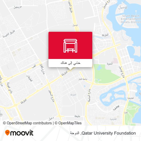 خريطة Qatar University Foundation