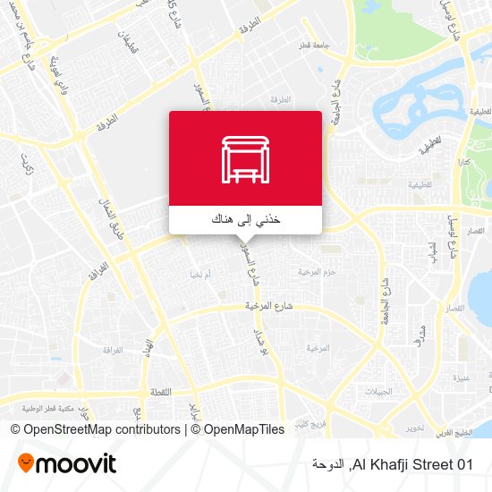 خريطة Al Khafji Street 01