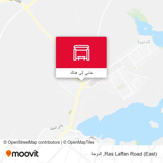 خريطة Ras Laffan Road (East)