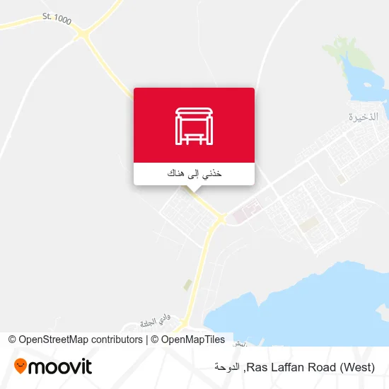 خريطة Ras Laffan Road (West)