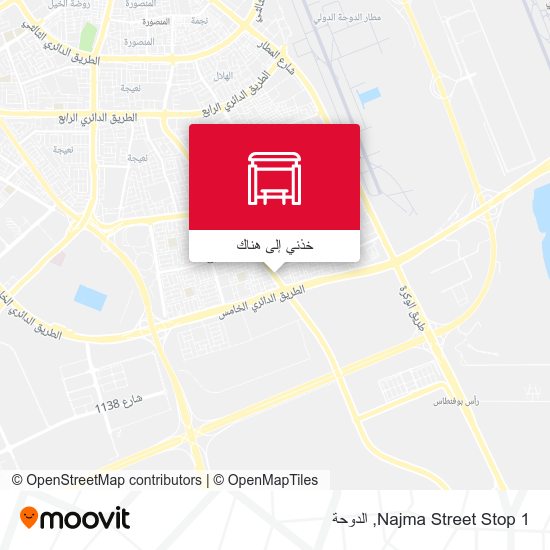 خريطة Najma Street Stop 1