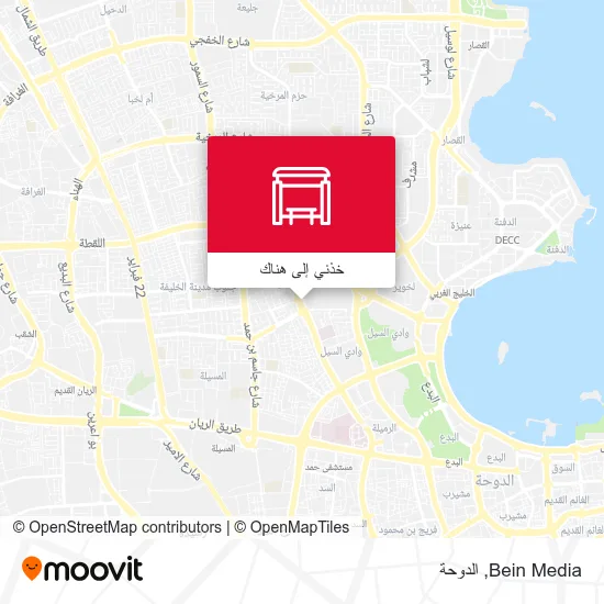 خريطة Bein Media