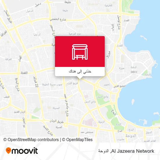 خريطة Al Jazeera Network