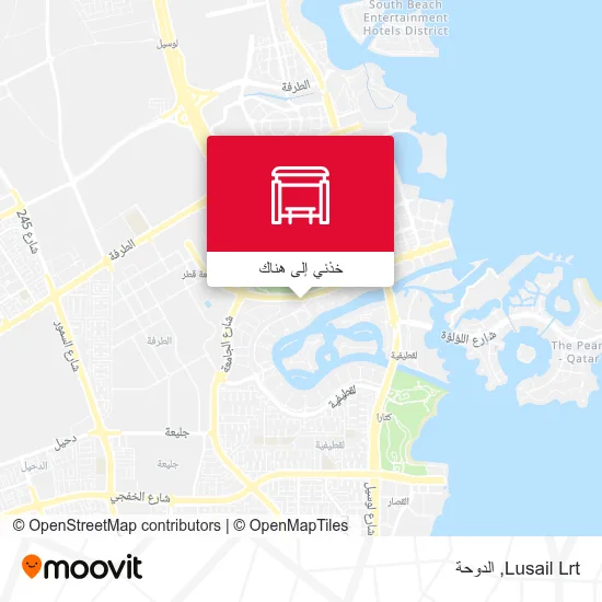 خريطة Lusail Lrt
