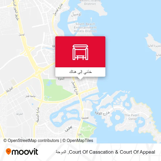 خريطة Court Of Casscation & Court Of Appeal