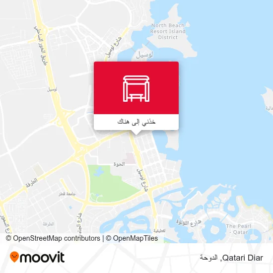 خريطة Qatari Diar