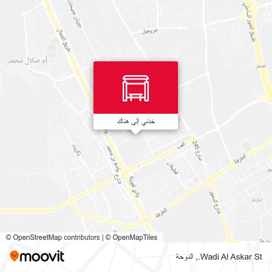 خريطة Wadi Al Askar St.