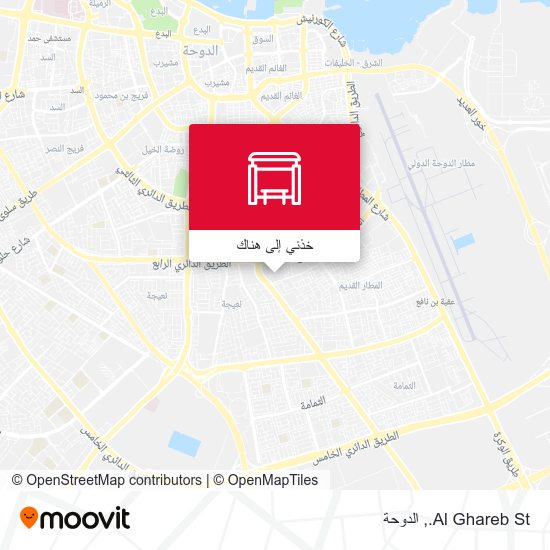 خريطة Al Ghareb St.