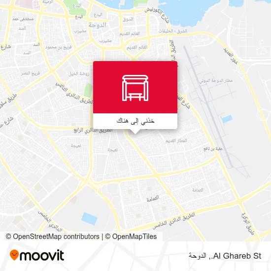 خريطة Al Ghareb St.