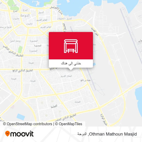 خريطة Othman Mathoun Masjid