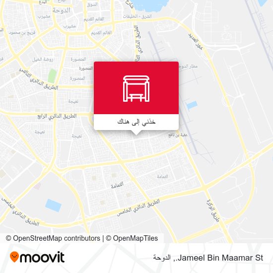 خريطة Jameel Bin Maamar St.