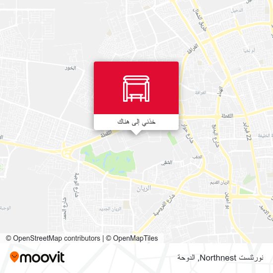 خريطة نورثنست Northnest