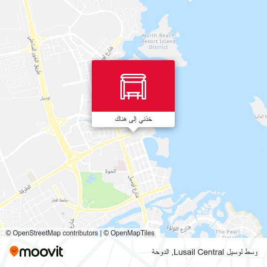 خريطة وسط لوسيل Lusail Central