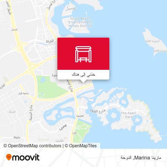 خريطة مارينا Marina