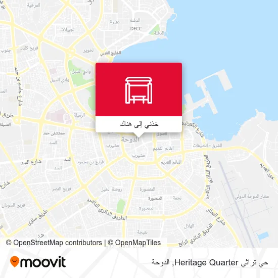 خريطة حي تراثي Heritage Quarter