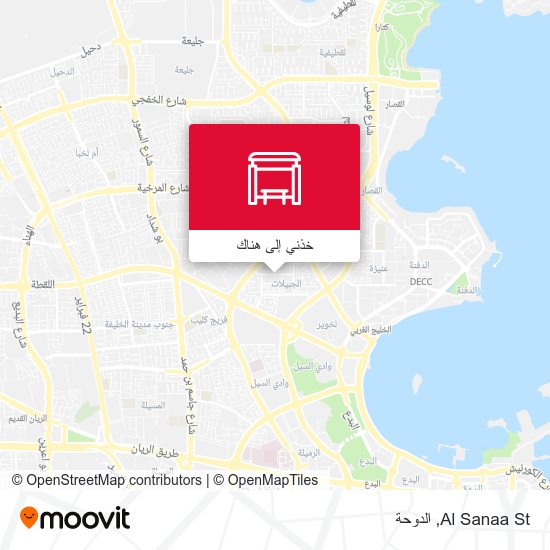 خريطة Al Sanaa St