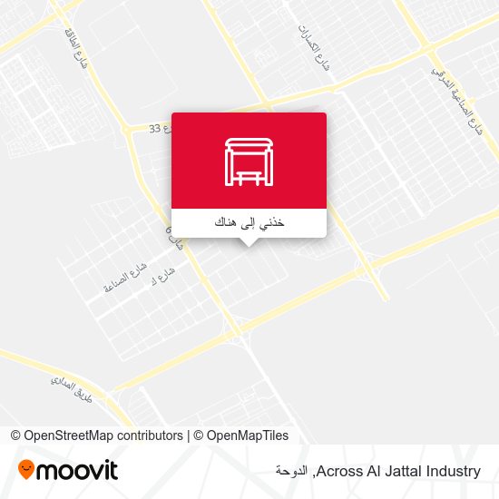 خريطة Across Al Jattal Industry