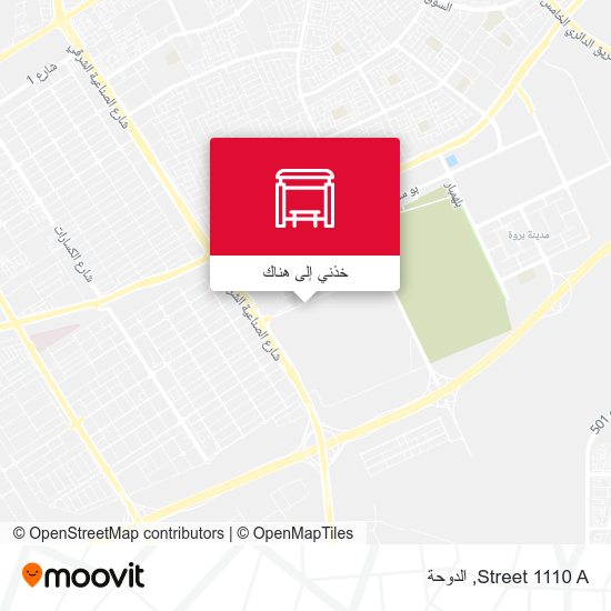 خريطة Street 1110 A