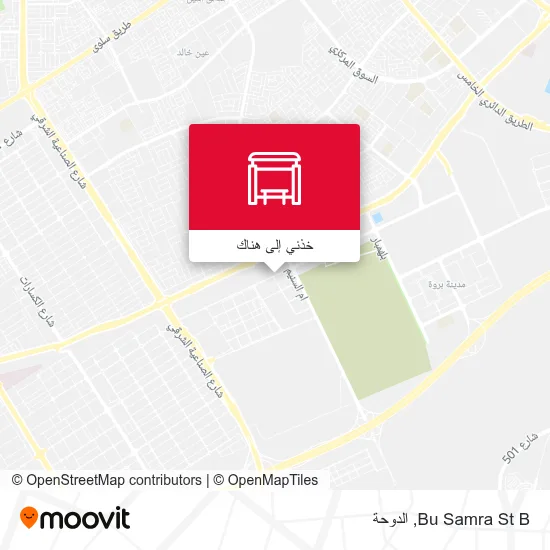 خريطة Bu Samra St B