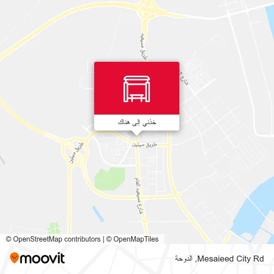 خريطة Mesaieed City Rd