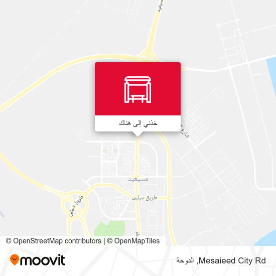 خريطة Mesaieed City Rd