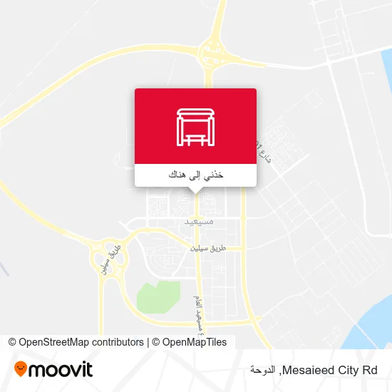 خريطة Mesaieed City Rd
