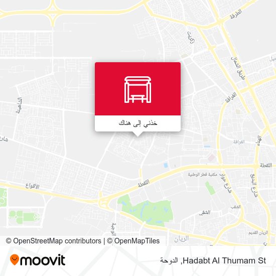 خريطة Hadabt Al Thumam St