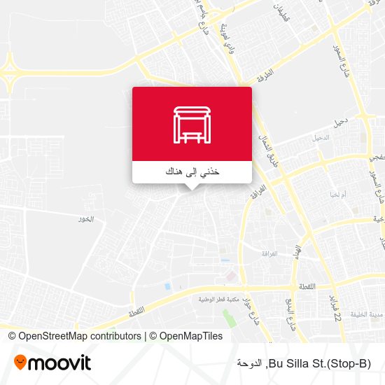 خريطة Bu Silla St.(Stop-B)