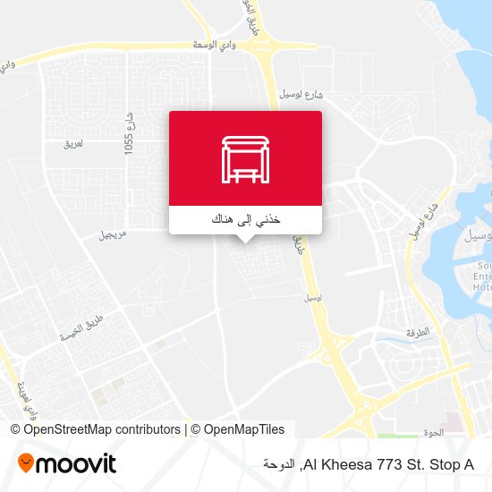 خريطة Al Kheesa 773 St. Stop A