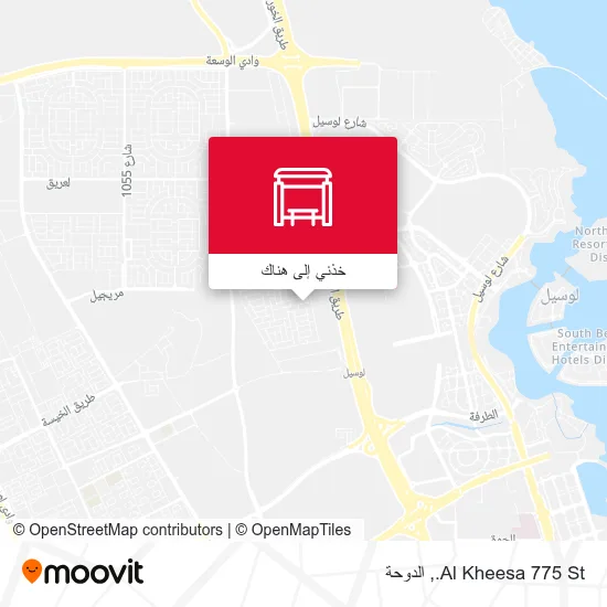 خريطة Al Kheesa 775 St.
