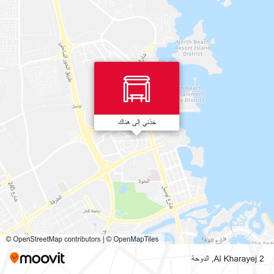 خريطة Al Kharayej 2