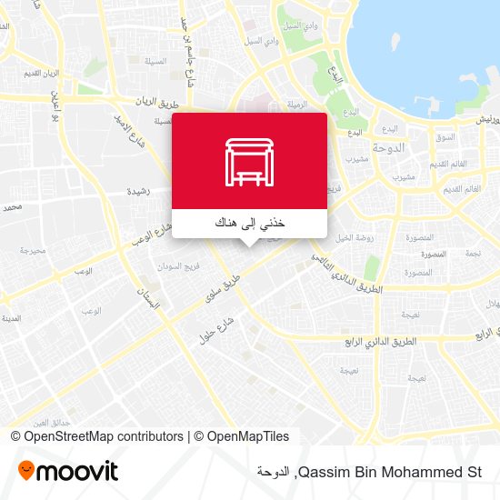 خريطة Qassim Bin Mohammed St
