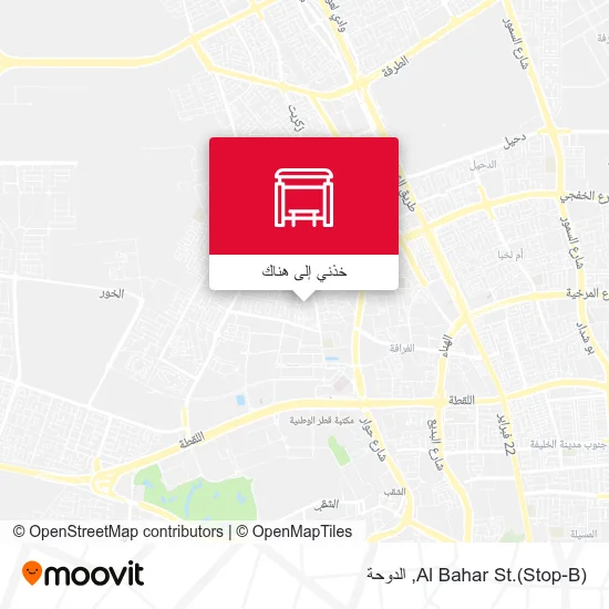 خريطة Al Bahar St.(Stop-B)