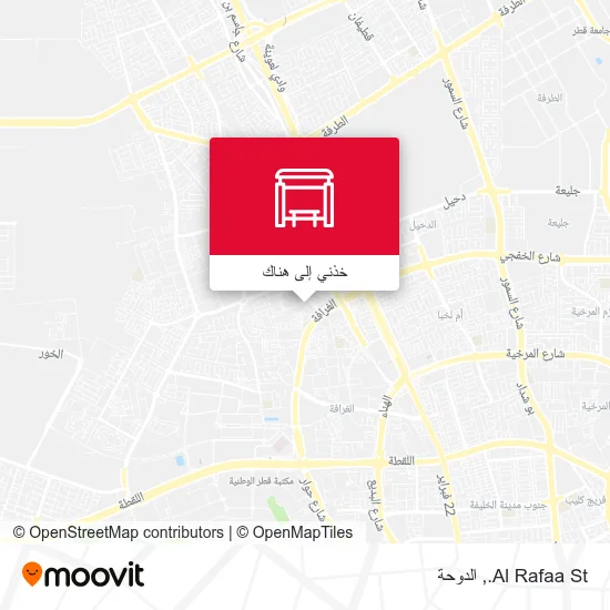 خريطة Al Rafaa St.