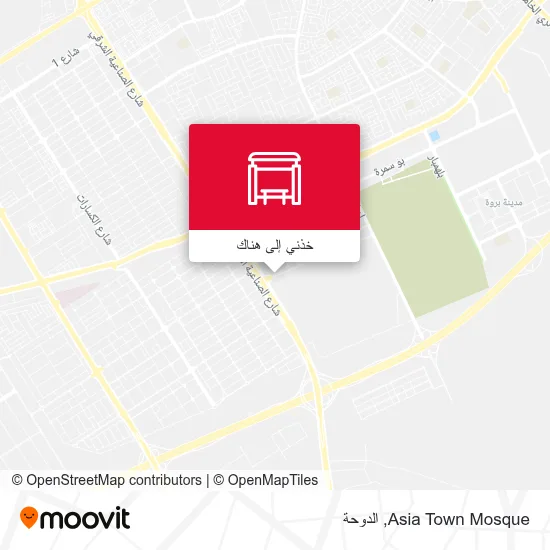 خريطة Asia Town Mosque